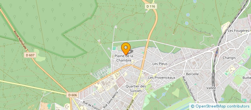 localisation de l'entreprise FABIGIO  FONTAINEBLEAU