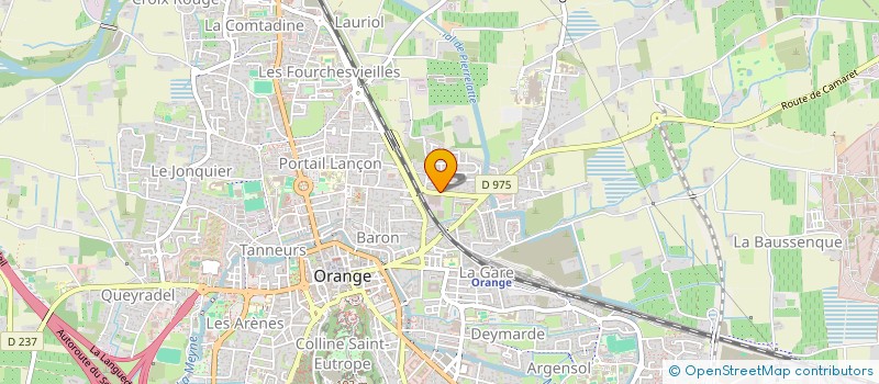 localisation de l'entreprise FABIJO  ORANGE