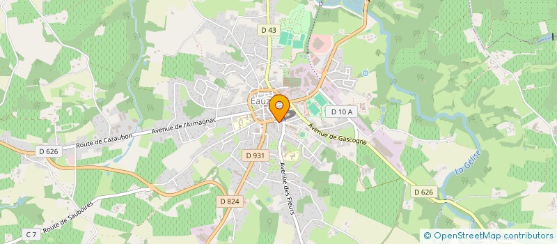 localisation de l'entreprise FABIJO  EAUZE