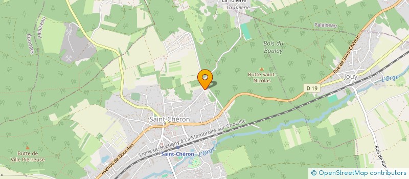 localisation de l'entreprise FABIMMO  SAINT-CHERON