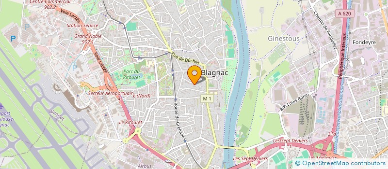 localisation de l'entreprise FABIMMO  BLAGNAC