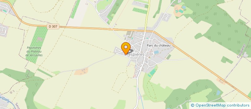 localisation de l'entreprise FABIMMO VANNE  CRESPIERES