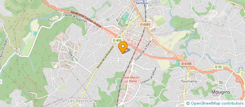 localisation de l'entreprise FABIO DC à MOUGINS