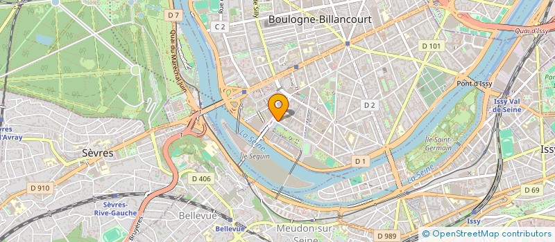 localisation de l'entreprise FABIO OLIVEIRA CONSULTING  BOULOGNE-BILLANCOURT