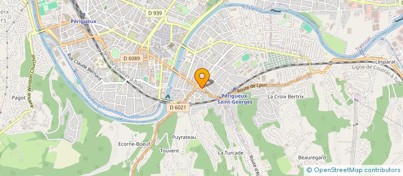 localisation de l'entreprise FABIOLLA MOSAIQUE  PERIGUEUX