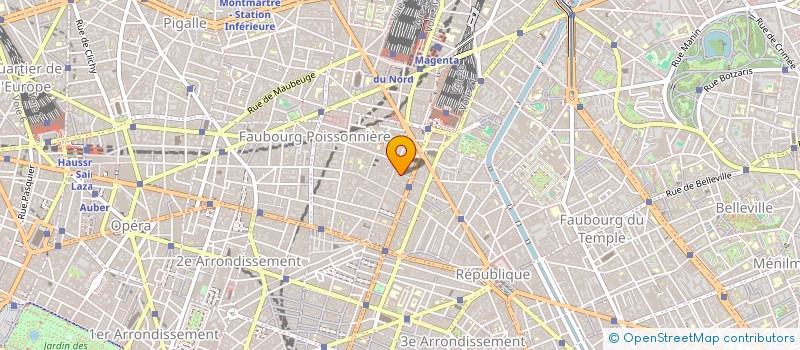 localisation de l'entreprise FABIOTEX  PARIS