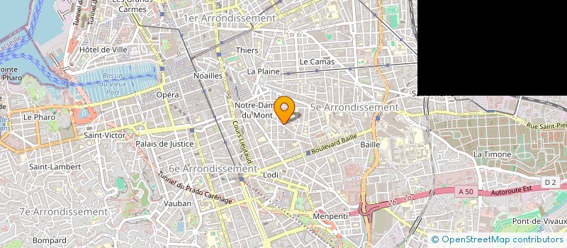 localisation de l'entreprise FABIOTIC GROUP à MARSEILLE