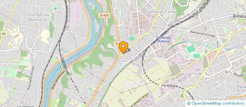 localisation de l'entreprise FABIR  FONTAINES-SUR-SAONE