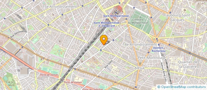 localisation de l'entreprise FABIS TELECOM à PARIS