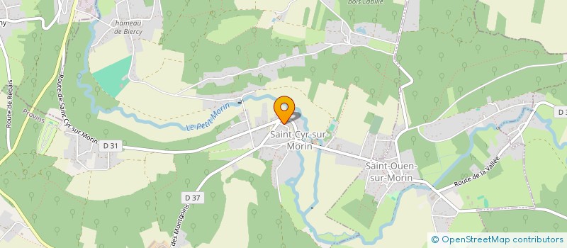 localisation de l'entreprise FABLAB SAINT CYR SUR MORIN  SAINT-CYR-SUR-MORIN