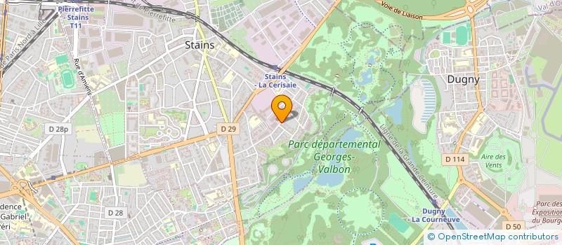 localisation de l'entreprise FABLAB STAINS à STAINS