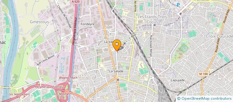 localisation de l'entreprise FABLAB TOULOUSE NORD à TOULOUSE