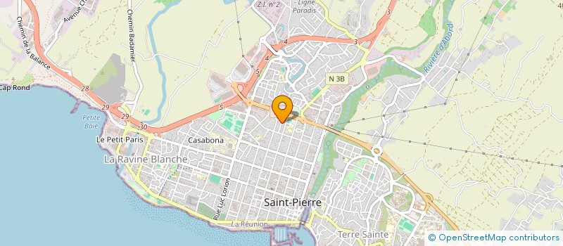 localisation de l'entreprise FABLABZ à SAINT-PIERRE