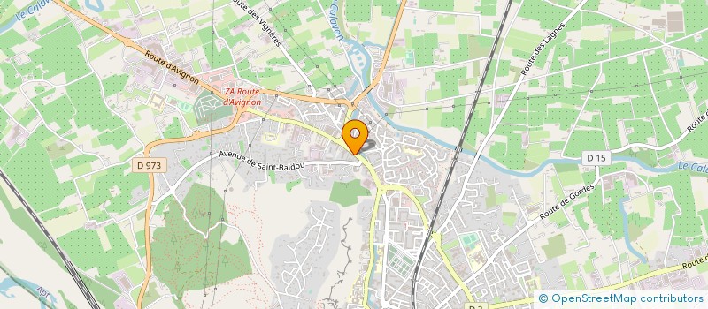 localisation de l'entreprise FABLADOU à CAVAILLON