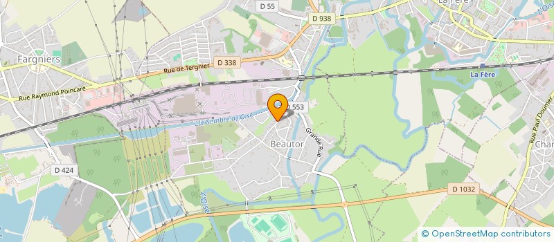 localisation de l'entreprise FABLAU  BEAUTOR