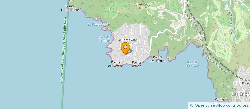 localisation de l'entreprise FABLE à SAINT-CYR-SUR-MER