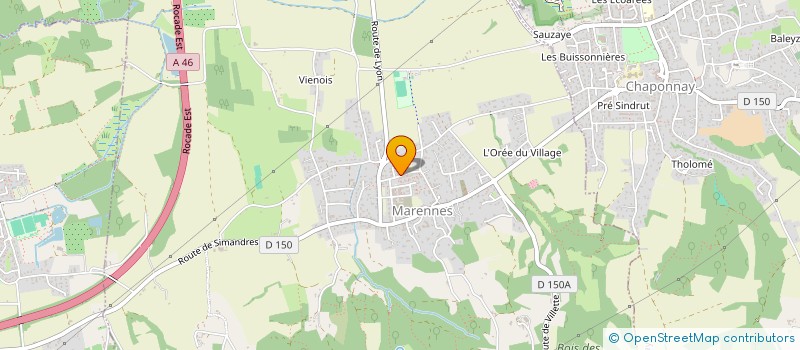 localisation de l'entreprise FABMAKER à MARENNES