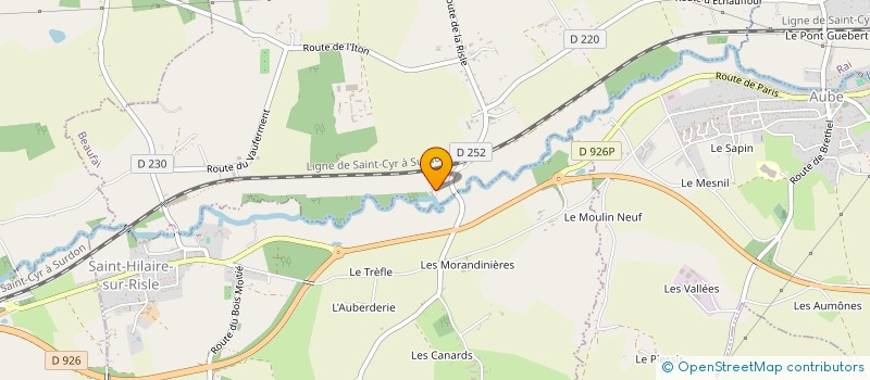 localisation de l'entreprise FABOLIN à BEAUFAI