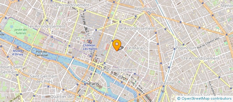 localisation de l'entreprise FABOSS à PARIS