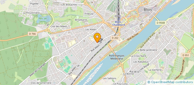 localisation de l'entreprise FABPLOMBERIE  BLOIS