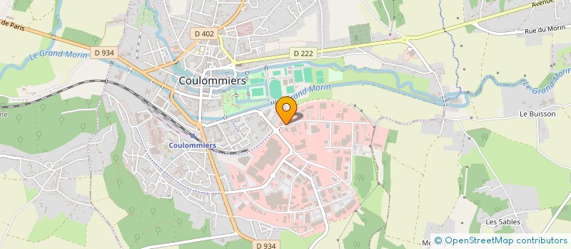 localisation de l'entreprise FABR APPLICATIONS MODERNES AUTOMATISMES à COULOMMIERS