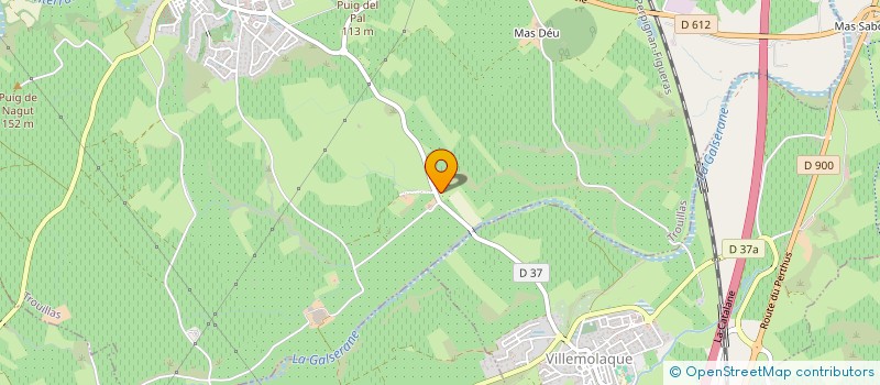 localisation de l'entreprise FABRE  FOURQUES