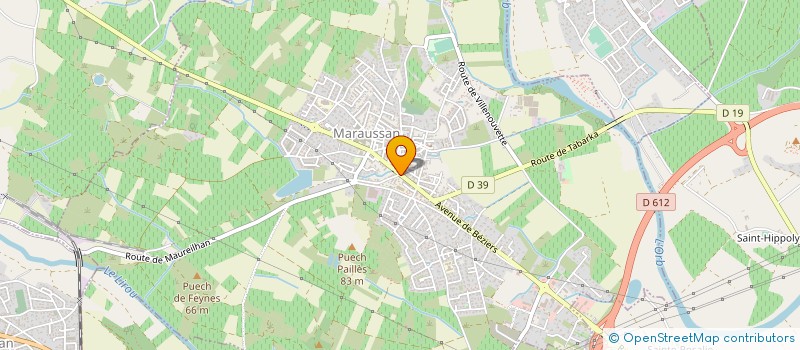 localisation de l'entreprise FABRE ELECTRICITE CLIMATISATION à MARAUSSAN