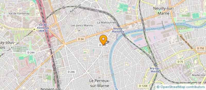 localisation de l'entreprise FABRE ET CIE à LE PERREUX-SUR-MARNE