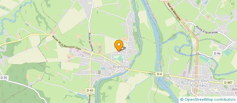 localisation de l'entreprise FABRE ET FILS à BRIENNON