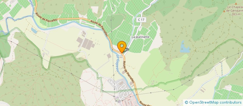 localisation de l'entreprise FABRE HOLDING à HYERES