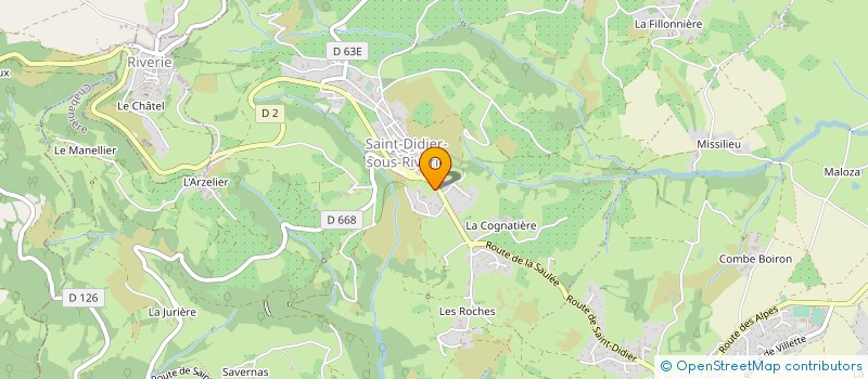 localisation de l'entreprise FABRE IMMO  CHABANIERE