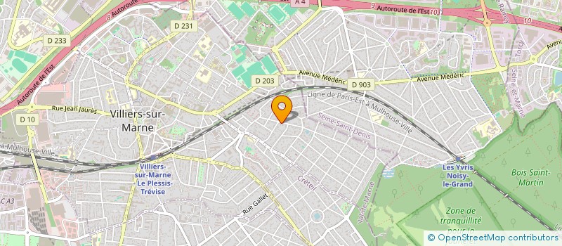 localisation de l'entreprise FABRE INVESTOR à ALFORTVILLE