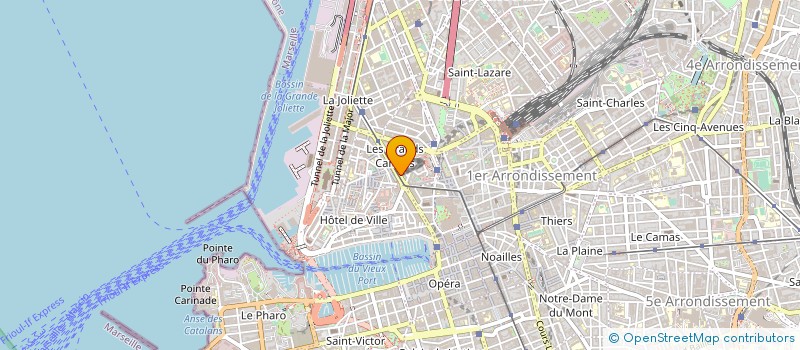 localisation de l'entreprise FABRE MESURELEC SA à MARSEILLE