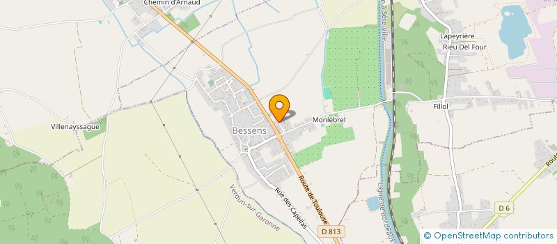 localisation de l'entreprise FABRE RECYCLAGE  BESSENS