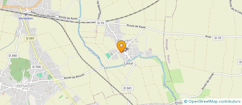 localisation de l'entreprise FABRE SERVICE SCS  BOUZEL