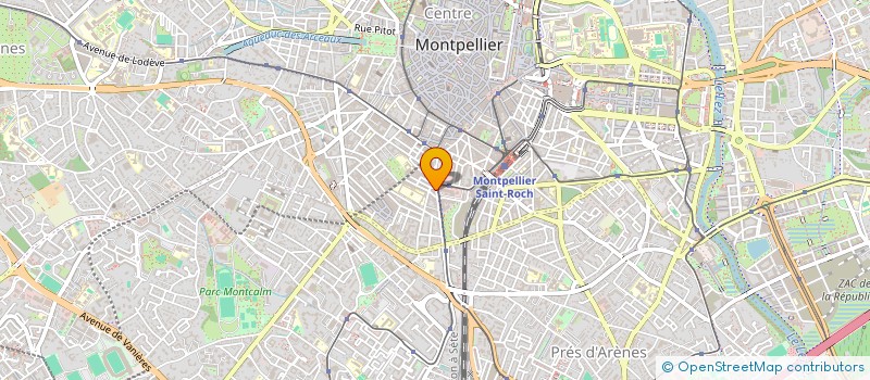 localisation de l'entreprise FABREDOR à MONTPELLIER
