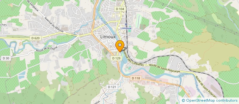 localisation de l'entreprise FABREGAS-GUZMANN à LIMOUX