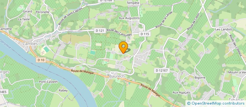 localisation de l'entreprise FABRI & FILLES  BAURECH