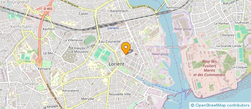 localisation de l'entreprise FABRIC'3D  LORIENT