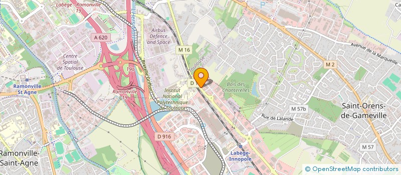 localisation de l'entreprise FABRIC'STYLE  LABEGE