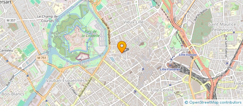 localisation de l'entreprise FABRICADD à LILLE