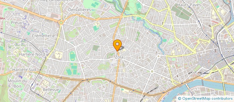 localisation de l'entreprise FABRICADEN à NANTES