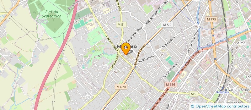 localisation de l'entreprise FABRICATION ARTISANALE  MOUVAUX