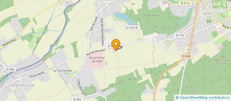 localisation de l'entreprise FABRICATION D'ARTICLES TECHNIQUES à SAUSSAY
