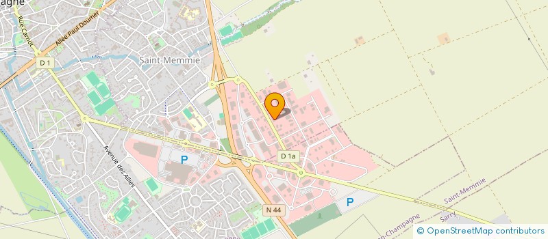 localisation de l'entreprise FABRICATION DISTRIBUTION POUR INDUSTRIE à SAINT-MEMMIE