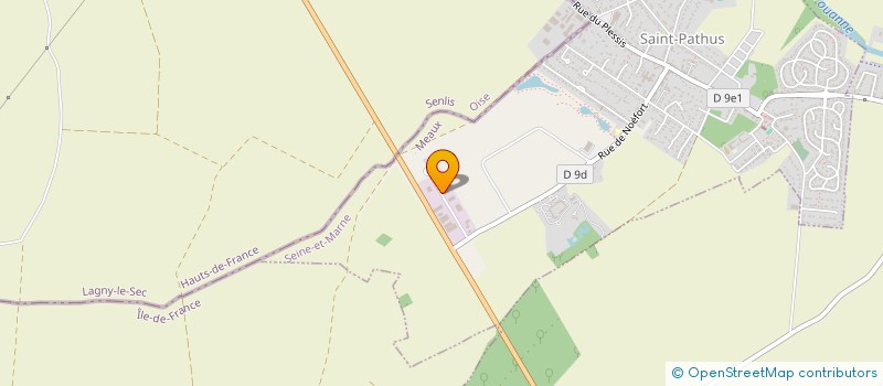 localisation de l'entreprise FABRICATION ENTRETIEN CITERNES à SAINT-PATHUS