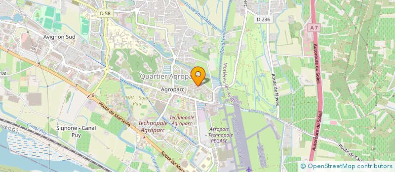 localisation de l'entreprise FABRICATION ET RENOVATION  AVIGNON