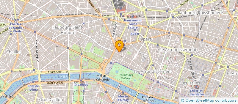 localisation de l'entreprise FABRICATION INDUSTRIELLE CHAUSSURE à PARIS