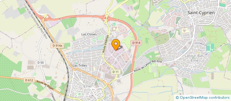 localisation de l'entreprise FABRICATION INSTALLATION VENTE ENGINEERING à ELNE
