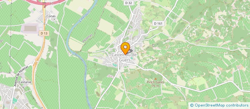 localisation de l'entreprise FABRICATION METALLIQUE OCCITANE à CASTELNAU-DE-GUERS